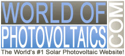 World of Photovoltaics